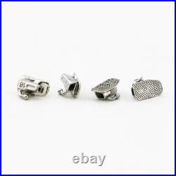 200Pcs Dental Orthodontic Monoblock CON Buccal Tubes Roth MBT 022 1st 2nd Molar