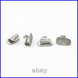 200Pcs Dental Orthodontic Monoblock CON Buccal Tubes Roth MBT 022 1st 2nd Molar