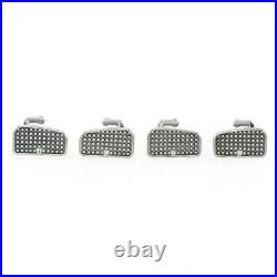 200Pcs Dental Orthodontic Monoblock Non-Conv Buccal Tubes 1st Molar Roth 0.022