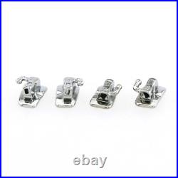 200Pcs Dental Orthodontic Monoblock Non-Conv Buccal Tubes 1st Molar Roth 0.022