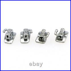 200Pcs Dental Orthodontic Monoblock Non-Conv Buccal Tubes 1st Molar Roth 0.022