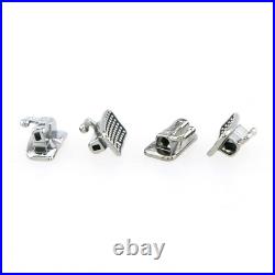 200Pcs Dental Orthodontic Monoblock Non-Conv Buccal Tubes 1st Molar Roth 0.022