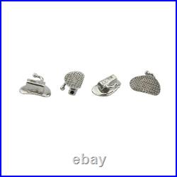 200Pcs Orthodontic Buccal Tubes Tubo Ortodoncia 1st 2nd Molar Roth MBT Brackets