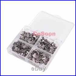 200Pcs Orthodontic Metal Buccal Tubes 1st Molar MBT 0.022 Monoblock Non Convert