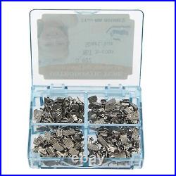 200pc Dental Orthodontic Buccal Tube 1st 2nd Molar Roth MBT Conv Monoblock ORMCO