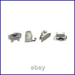 200pcs Orthodontic Buccal Tubes 1st 2nd Molar MBT Roth 022 Tubos de ortodoncia