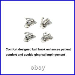 200pcs Orthodontic Buccal Tubes 1st 2nd Molar MBT Roth 022 tubos de ortodoncia