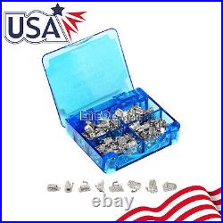 20Sets ETERFANT Dental Ortho Buccal Tube Roth018 1st Molar Monoblock Bondable US