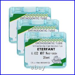 20Sets ETERFANT Dental Ortho Buccal Tubes MBT 022 1st Molar Monoblock Bondable