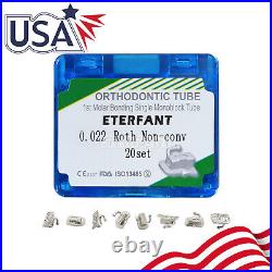 20Sets ETERFANT Dental Ortho Monoblock Buccal Tube 1st Molar Roth022 Bondable US