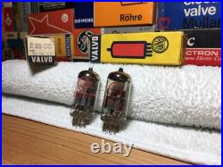 2x Matched 1960s OEBox Valvo E88CC SpecialRed FalconEdtn /Heerlen? NL Holland NOS