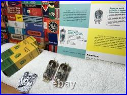 2x NOS DGetter 1960 Amperex USA PQ 6922 7L40 GoldPin /GrailVintage AudioTubes