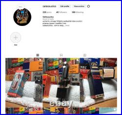 2x Ulm 1969 OEBox Telefunken? Diamond Germany 7DJ8 PCC88 /Grail 6DJ8 E88CC Sub 2x Ulm 1969 OEBox Telefunken? Diamond Germany 7DJ8 PCC88 /Grail 6DJ8 E88CC Sub