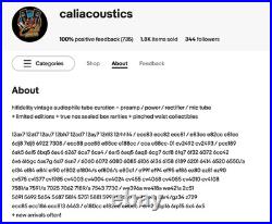 2x VintageNOS MullardGtBritain Parasol E88CC GoldPin /GrailAudioTube /6922 CCa