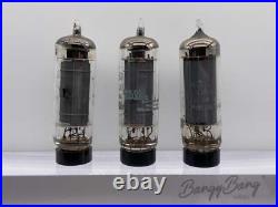 3 Vintage Philco 6AQ5/6005/6V6 Power Pentode Amplifier Audio Vacuum Tube Valve