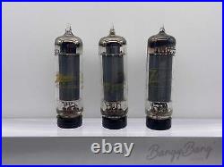 3 Vintage Zenith 6AQ5/6005/6V6 Power Pentode Amplifier Audio Vacuum Tube Valve