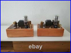 300B Single End Tube Mono Block Amplifiers Hand made Great Sound
