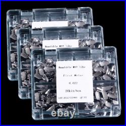 3PKS Dental Orthodontic Single Buccal Tube Monoblock 1st Molar MBT 022 Bondable