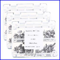 3PKS Dental Orthodontic Single Buccal Tube Monoblock 1st Molar MBT 022 Bondable