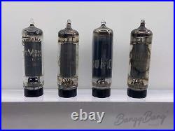 4 Vintage Dumont 6AQ5/6005/6V6 Power Pentode Amplifier Audio Vacuum Tube Valve