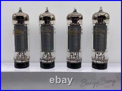 4 Vintage Toshiba 6AQ5/6005/6V6 Power Pentode Amplifier Audio Vacuum Tube Valve