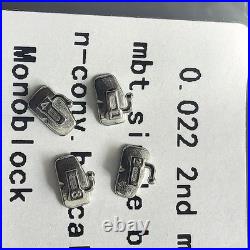 400Pcs Dental Orthodontic Bondable Buccal Tube 1st 2nd Molar Roth/MBT Monoblock