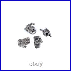 400Pcs Dental Orthodontic Buccal Tubes Bonding Monoblock For 1st molar Roth 018