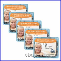 5 Packs Dental Orthodontic Buccal Tubes Bonding Monoblock MBT 022 For 1st molar