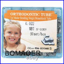 5 Packs Dental Orthodontic Buccal Tubes Bonding Monoblock MBT 022 For 1st molar