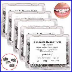 50-250Sets Dental Orthodontic Buccal Tube 1st Molar Tube MBT 022 Monoblock Rn