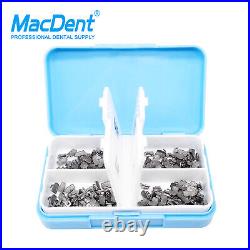 50 Sets MacDent Dental Orthodontic Buccal Tube Roth/MBT 018/022 1st/2nd Bondable