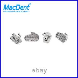 50 Sets MacDent Dental Orthodontic Buccal Tube Roth/MBT 018/022 1st/2nd Bondable