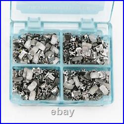 50Set US Dental Ortho Monoblock CON Metal Buccal Tube Roth MBT 022 1st 2nd Molar