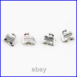 50Set US Dental Ortho Monoblock CON Metal Buccal Tube Roth MBT 022 1st 2nd Molar