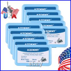 50Sets Dental Ortho Buccal Tubes 1st Molar Bondable Non-Conv Roth. 022 Monoblock
