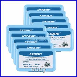 5AZDENT 1st Molar Bondable Monoblock Non-Convert Roth. 022 Buccal Tube 200Pc/Box