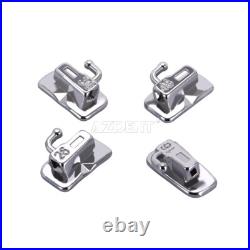 5Box Passive Self Ligating Bracket Roth. 022 Hooks 345& Buccal Tube MIM Monoblock