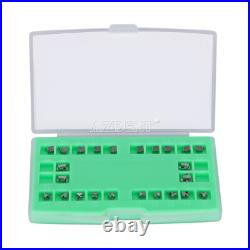 5Box Passive Self Ligating Bracket Roth. 022 Hooks 345& Buccal Tube MIM Monoblock