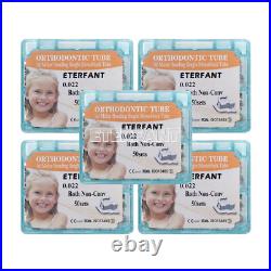 5Boxes ETERFANT Dental Ortho Monoblock Buccal Tubes 1st Molar Bondable Roth 022