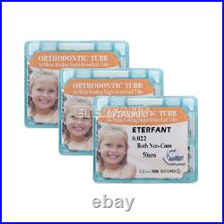 5Boxes ETERFANT Dental Ortho Monoblock Buccal Tubes 1st Molar Bondable Roth 022