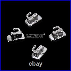 5X AZDENT Dental Ortho Buccal Tube 1st Molar Non-Conv Bondable MBT. 022 Monoblock