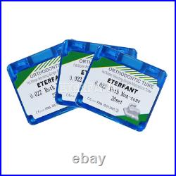 5xETERFANT Dental Orthodontic Buccal Tubes Monoblock 1st Molar Roth 022 Bondable