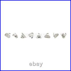 80PCs ETERFANT Dental Ortho Buccal Tubes Roth 022 2nd Molar Monoblock Bondable
