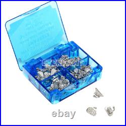 80PCs ETERFANT Dental Ortho Buccal Tubes Roth 022 2nd Molar Monoblock Bondable
