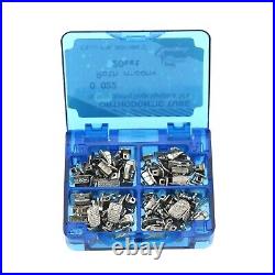 80pc Tubos Ortodoncia Dental Buccal Tubes 1st 2nd Molar Roth MBT 022 Single Tube