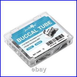 80pcs Dental Ortho Buccal Tube Bondable 1st/2nd Non-Convertible Roth/MBT 018/022