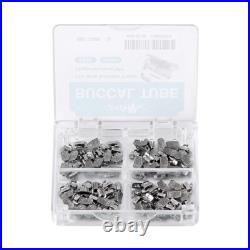 80pcs Dental Ortho Buccal Tube Bondable 1st/2nd Non-Convertible Roth/MBT 018/022