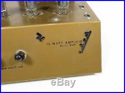 AS-IS Heathkit W-6M (70-Watt) Monoblock Tube Amplifier parts/repair