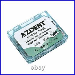 AZDENT Dental Buccal Tube 1st / 2nd Molar Bondable Non-Conv MBT Roth 022/ 018