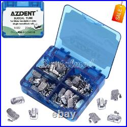 AZDENT Dental Ortho MIM Bondable Buccal Tube 1st Molar Roth 0.022 Monoblock